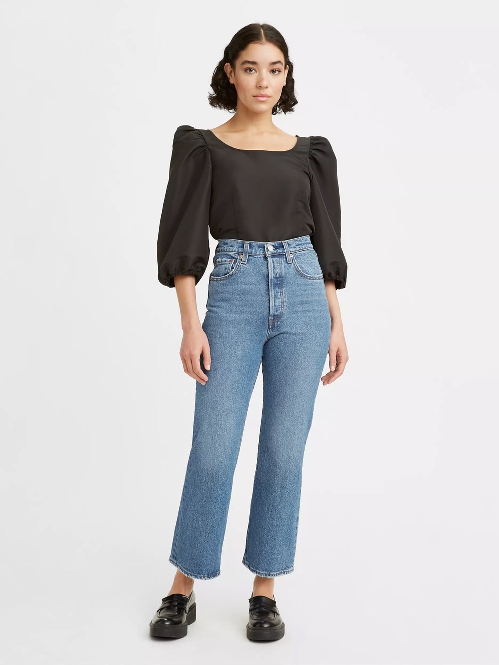 Levi’s Women’s Ribcage Crop Boot, Size 29